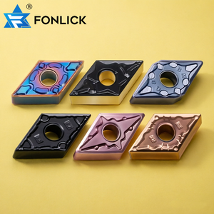 DNMG110408 DNMG150408 DNMG150608 DNMG331 DNMG432 Inserts en carbure à 55 ° <span class=keywords><strong>pour</strong></span> tour CNC Coupe Acier Insert de tournage en acier inoxydable - Product Image 1