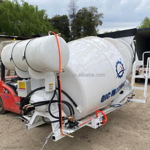 Q345 Chất liệu diesel TRỘN BÊ TÔNG trống 4cbm máy xây dựng với bơm & động cơ hiệu quả cao 4 m/h năng suất - Product Image 4