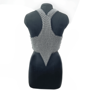 ห่วงโซ่อลูมิเนียม10มม. อันทันสมัยสำหรับเครื่องแต่งกาย Ren Faire หรือเครื่องแต่งกายแฟนซีเทศกาล - Product Image 4