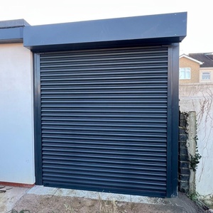 Puerta Enrollable Vertical <span class=keywords><strong>de</strong></span> Aluminio Resistente a Huracanes y al Viento, Protección <span class=keywords><strong>de</strong></span> Seguridad Exterior, Diseño Moderno, Tamaño Personalizable - Product Image 4