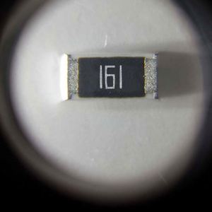 Manufacturer Direct RR2012 0805L161JT 0805 2012 Resistors Chip Resistors SMD Resistors 160ohm 5% 1/8W Thick Film Resistor - Product Image 1