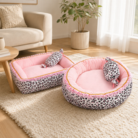 Tapis de couchage pour animaux de compagnie, entièrement détachable et lavable, avec fond antidérapant, pour chien et chat