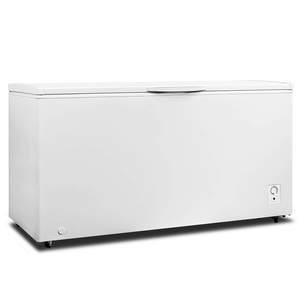 Congélateur coffre sophistiqué en acier inoxydable avec fonction de fabrication de glace - Product Image 1