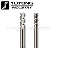 10pcs/Set HSS 4 Flute 1.5/2/2.5/3/3.5/4/4.5/5/5.5/6mm End Mill Straight Shank Router Drill Bits Alat Pemotong Kayu untuk Penggilingan