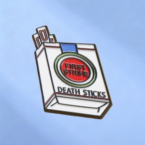 Pin Esmaltado de Star Wars con Diseño de Cigarrillos 'Death Sticks', Broche Divertido de Ciencia Ficción 'First Strike' - Product Image 3