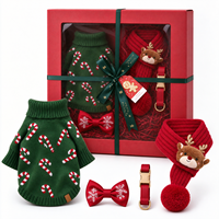 Coffret Cadeau Noël 2026 : Ensemble Collier et Quatre Articles pour Chiens – Conception Confortable pour l'Hiver – Idéal comme Cadeau pour Chiens