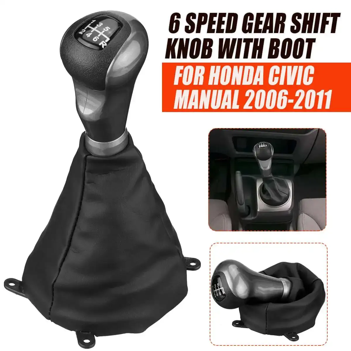 Ensemble noir à 6 vitesses