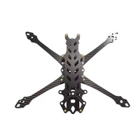 Pièces usinées CNC en fibre de carbone sergé 3K sur mesure pour cadre de drone FPV, fraisage, perçage, électro-érosion à fil, service de taille personnalisée OEM