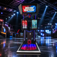 Machine d'arcade de boxe 3D de luxe à écran LCD 32 pouces, à monnayeur, avec classement photo et rédemption de tickets et de boissons, pour centre de jeux
