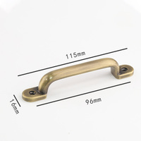 Poignées de tiroir robustes et durables en laiton massif, bronze, pour meubles, cuisine, armoire, chambre, extérieur, entrepôt, salon, hôtel
