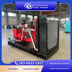 200kw 6 Silindirli Sıralı <span class=keywords><strong>LPG</strong></span> Jeneratör Seti, Su Soğutma Sistemli Açık Gövde 50 Hz ATS - Product Image 2