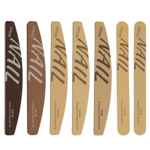 Junda Lime à ongles professionnelle de manucure de style russe Éponge lavable à bande de frottement double face de haute qualité pour un usage répété - Product Image 2