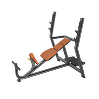 ASM-T1031 Banc de musculation inclinable commercial réglable pour la force et la musculation en salle de sport