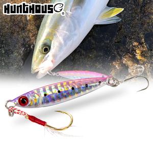 Cebo duro Artificial para pesca en agua salada, señuelo de pesca lento de Metal, japonés - Product Image 1