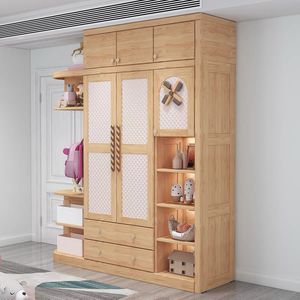 <span class=keywords><strong>Armadio</strong></span> su Misura <span class=keywords><strong>con</strong></span> Design Semplice e Moderno in Legno <span class=keywords><strong>per</strong></span> Camera da Letto dei Bambini <span class=keywords><strong>con</strong></span> Porta Scorrevole - Product Image 5