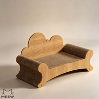 Canapé-griffoir de luxe pour chat, en carton ondulé, résistant à l'usure, lit-canapé pour chat, jouet à griffer pour grands chats, vente en gros
