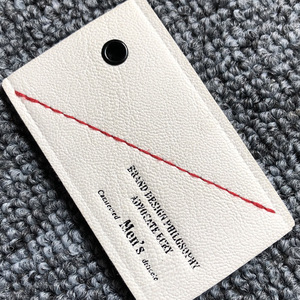 Parches de Cuero PU con Logotipo Personalizado en Relieve de Alta Calidad, Etiquetas de Cuero para Ropa, Jeans y Gorras - Product Image 4