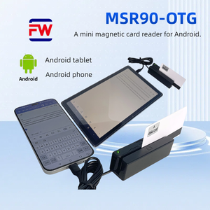 USB-OTG-Schnitts telle Typ C 90mm lang MSR90 Full 3-Spur-Informationen Magnetstreifen-Kartenleser Finanz ausrüstung - Product Image 2