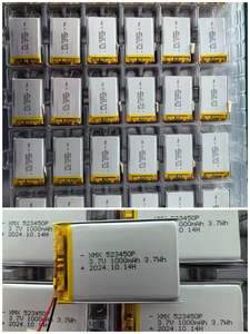 XMX 브랜드 리튬 523450 3.7V 높은 에너지 밀도 1000mAh 충전식 의료 기기 배터리 1 년 보증 재고 - Product Image 6