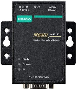 Nuevo Gateway Industrial Modbus M O X a MGate MB3180, Conversor de 1 Canal de RS485 Serial a Ethernet - Product Image 4