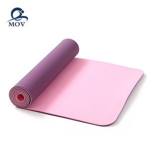 Meilleure vente antidérapant <span class=keywords><strong>Fitness</strong></span> plastique Sports haute densité <span class=keywords><strong>Protection</strong></span> <span class=keywords><strong>de</strong></span> l'environnement 8MM TPE <span class=keywords><strong>Tapis</strong></span> <span class=keywords><strong>de</strong></span> yoga - Product Image 2