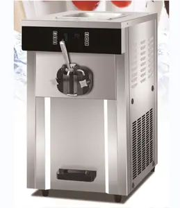 Air Cooling System commercial ice cream maker Easy to Operate table top making machine ice cream used for sale