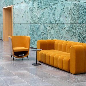 Moderno ufficio area di sosta in <span class=keywords><strong>pelle</strong></span> chaise lounge sedia di svago moderno con contenitore per la vendita - Product Image 3