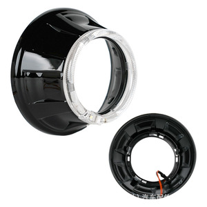 Cubierta Decorativa Integrada de 3 Pulgadas Tipo A, Guía de Luz Ojo de Ángel para Faros LED Modificados de Automóviles, Lentes Bi-Xenón para Sequoia A3 - Product Image 2