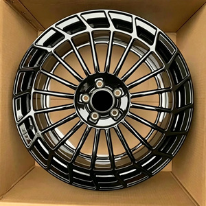 Rines Cóncavos Escalonados Negros de Aleación Forjada 5X112 de 18 19 20 21 22 Pulgadas para Mercedes Benz Clase S S550 <span class=keywords><strong>CL500</strong></span> S450 GT53 GT63 - Product Image 4