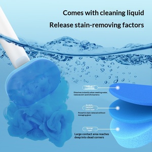 Spazzola per <span class=keywords><strong>WC</strong></span> in Plastica PP con Manico Lungo e Design Senza Angoli Morti per una Facile <span class=keywords><strong>Pulizia</strong></span> - Product Image 3