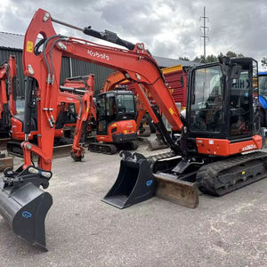 KX060-5 Mini Excavator and Clean <b>Track</b> 40 Ton Operating Weight with Hydraulic <b>Pump</b> Gearbox and Motor for Sale - Product Image 2