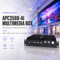 Máquina de Publicidad Multimedia RK3588, Señalización Digital, Video 8K, Doble HDMI, Pantalla para Centros Comerciales, Reproductor Multimedia Android 13 Ubuntu, Nube
