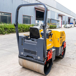 Macchine stradali doppio tamburo rullo stradale vibratorio rullo compressore Mini compattatore - Product Image 4