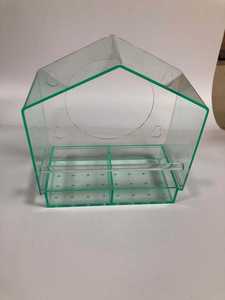 Buiten Tuin Vogelvoeders <span class=keywords><strong>Plastic</strong></span> Wild Voedsel Raam Vogel Feeder Afrikaanse Papegaai Duif Feeder Voor Vogel - Product Image 4