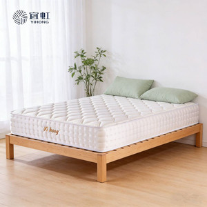 Colchón Híbrido Moderno y Lujoso con <span class=keywords><strong>Espuma</strong></span> HD, Resortes Encapsulados de <span class=keywords><strong>5</strong></span> Zonas, Cubierta de Fibra de Bambú, 12 Pulgadas de Grosor, Suave, Individual, Doble, King, Queen - Product Image 1