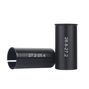 Buje reductor de tija de sillín de 25,4-27,2 a 28,6 mm de aleación de aluminio para bicicleta de montaña - Product Image 1
