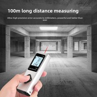 Télémètre laser Z-100 en gros, portée 100m, haute précision, Bluetooth, portable, règle laser électronique intelligente pour la maison