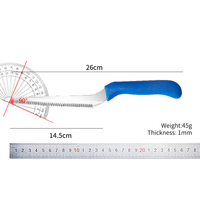 Couteau à pain en acier inoxydable de vente chaude poignée en plastique PP couteau à pain qualité et quantité sont garanties