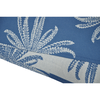 BLUE PHOENIX Europe Gewebte Einfarbige Charakteristische Häkelblumen-Bouquet-Decke 70% Wolle 30% Viskose OEKO-TEX Zertifiziert Langlebig Modisch