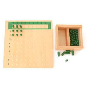 อุปกรณ์ช่วยสอนภาษา<span class=keywords><strong>ม</strong></span>อนเตสซอรี่,กระดานไม้คณิตศาสตร์แบบ<span class=keywords><strong>ม</strong></span>ืออาชีพช่วยคูณและหาร - Product Image 3