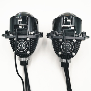 Nouveaux phares de voiture à LED, lentille Hella Hl2 de 3,0 pouces, 55W, 6000K, 30000Lm, 12V, mise à niveau universelle - Product Image 3