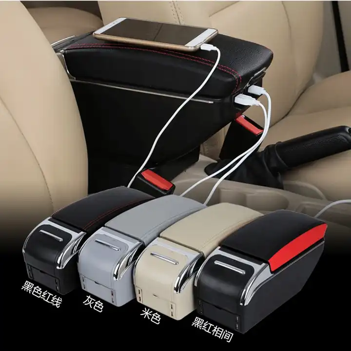 Wholesale Alta calidad universal ajustable coche apoyabrazos de la cubierta  de asiento de auto Centro brazo resto consola caja From m.alibaba.com