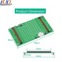 Ordinateur portable en gros donc DDR4 DDR5 mémoire RAM adaptateur Test carte de diagnostic SODDR4 SODDR5 outil de test