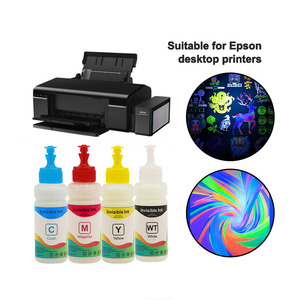 An Ninh Phong Phú In Ấn 100Ml Nước Huỳnh Quang Cơ Sở <span class=keywords><strong>UV</strong></span> Vô Hình Mực Cho Epson L3258 L3151 Kỹ Thuật Số Máy In Phun - Product Image 1