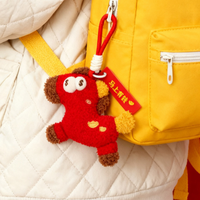 Porte-clés pendentif petit cheval en peluche courte, cadeau d'anniversaire, 0-10 cm, peluche super douce anti-stress unisexe