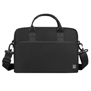 WiWU 14 Inch Laptop <strong>Sleeve</strong> with Shoulder Strap for <strong>Macbook</strong> Laptop Bags with Faux Fur Lining Office Briefcase Bag - Product Image 2