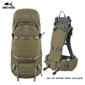 Sac à dos de <span class=keywords><strong>chasse</strong></span> léger GAF 85L en nylon 500D avec cadre en fibre de carbone et support d'<span class=keywords><strong>arc</strong></span> pour hommes, idéal pour la <span class=keywords><strong>chasse</strong></span> au cerf et à l'élk - Product Image 2