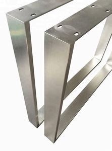 Custom Square Stainless Steel Metal Industrial <b>Table</b> <b>Legs</b> for Hospital Dining Kitchen Hotel Outdoor Furniture Economically - Product Image 4
