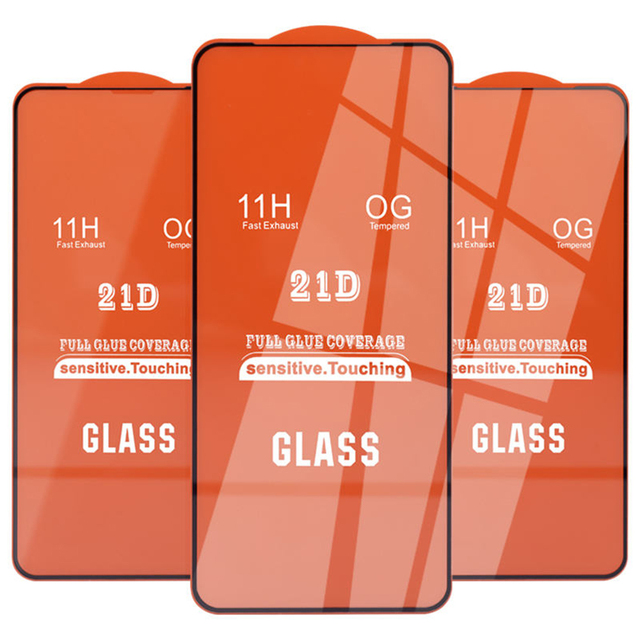 Factory Wholesale Price 21d Tempered Glass for Redmi Note 8 for Iphone 12 13 14 Screen Protector Guard Screen Protector