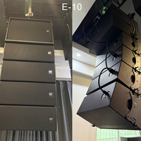 HAUTE SENSIBILITÉ PEAK POWER E-10 2x10 "Pouce Line Array Passif Haut-Parleur HAUTE QUALITÉ PREMIÈRE COMMANDE VENTE REMISE FEU